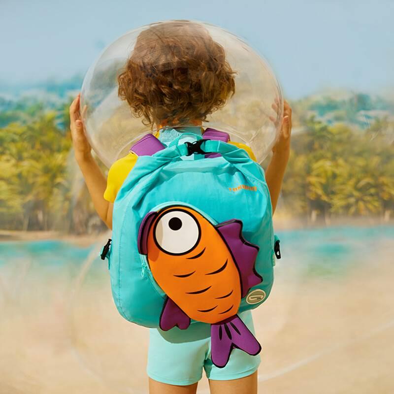 TOSWIM Dry and Wet Separation Bag Portable Storage Bag Children Waterproof Bag Travel Camping 