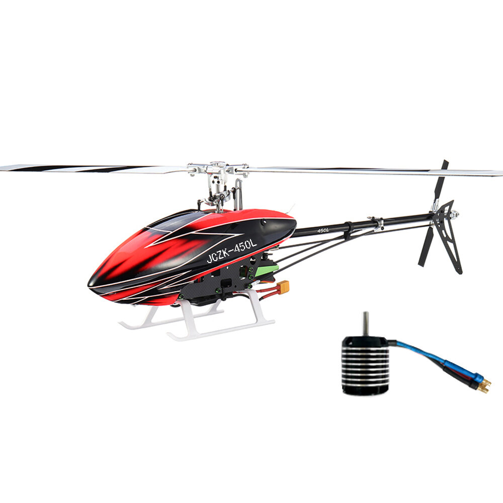 Details about   JCZK ASSAULT 450L DFC 6CH 3D Flybarless RC Helicopter Kit With Brushless Motor