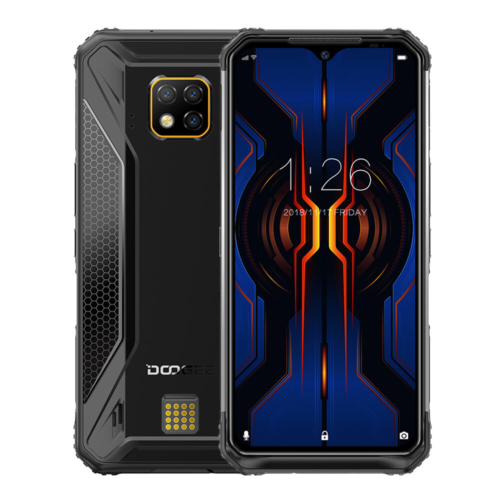 DOOGEE S95 Pro Super Bundle Global Bands IP68 Waterproof 6.3 inch FHD+ NFC Android 9.0 5150mAh 48MP AI Triple Rear Cameras 8GB RAM 128GB ROM Helio P90 Octa Core 4G Smartphone  Mobile Phones from Phones & Telecommunications on banggood.com