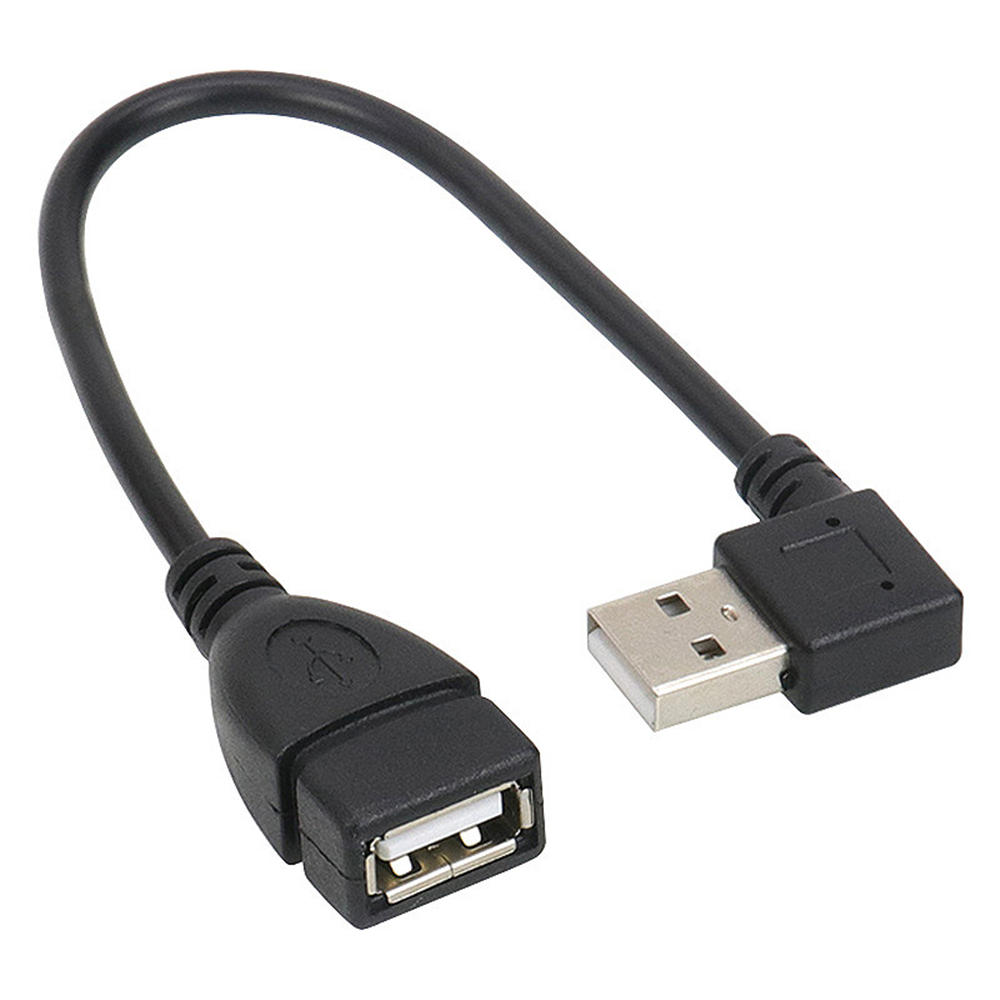Bakeey Standaard USB 3.0 High Speed Transfer Elbow Extension Adapter Datakabel Voor TV PC