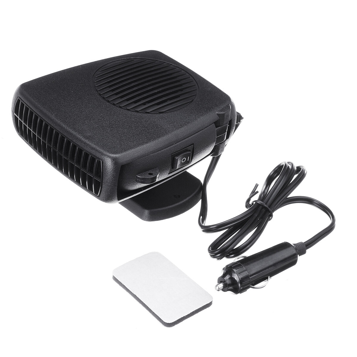 300W 12V/24V DC Portable Car Electric Heater Heating Cooling Fan Windscreen Defroster Demister
