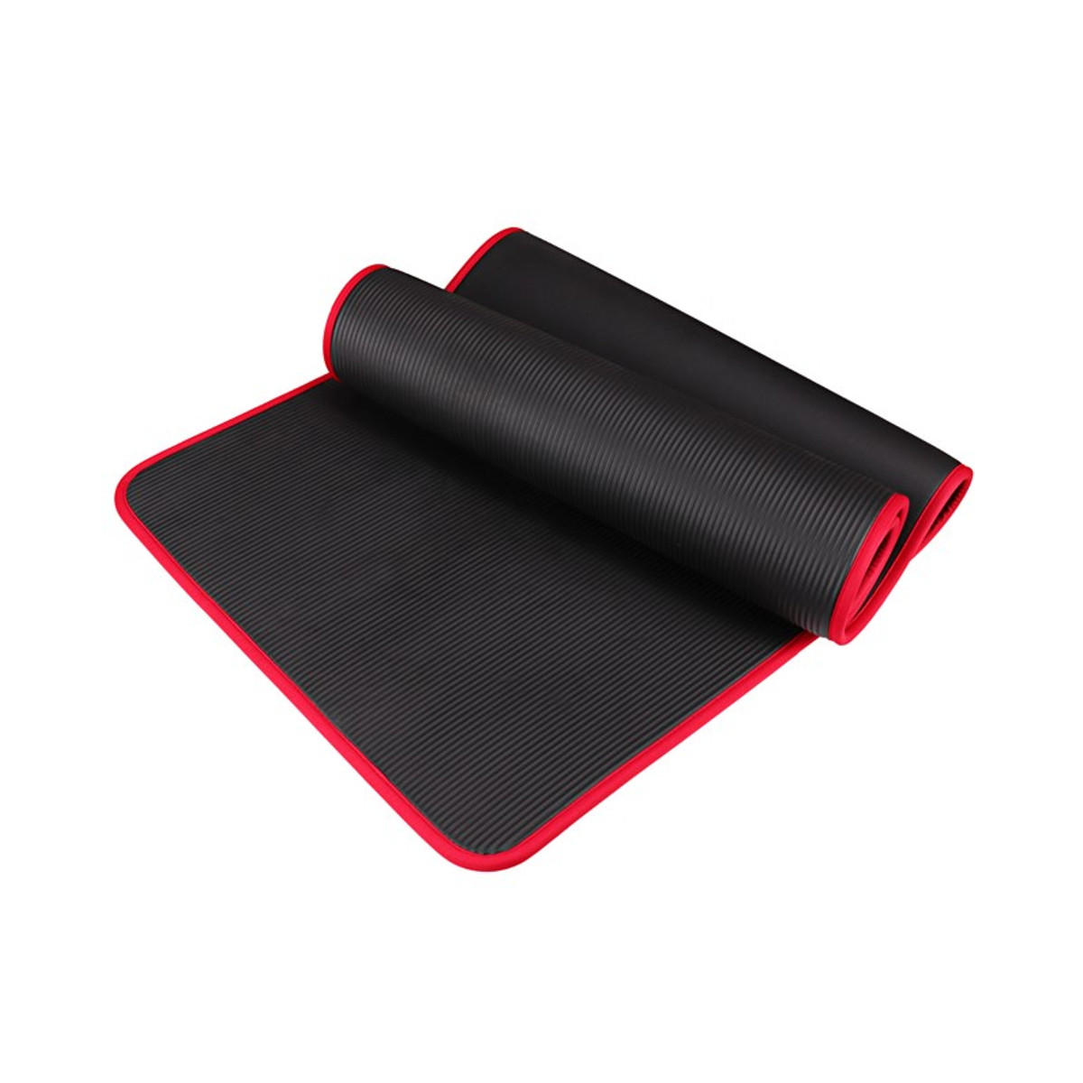 72x24x0.4inch NBR Yoga Mat Anti-slip Waterproof Hemming Pad