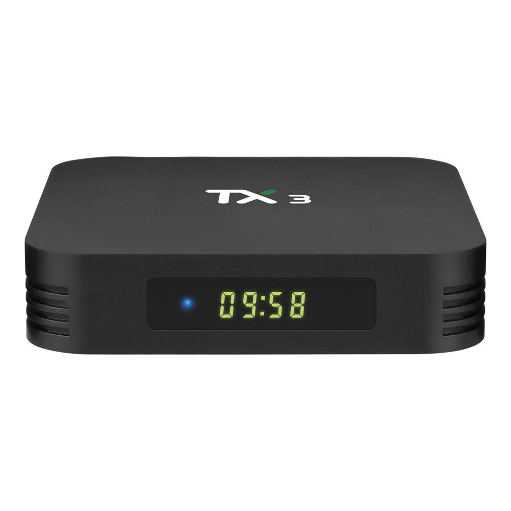 Shaded Inn Pogo stick jump Tanix TX3 S905X3 4GB RAM 32GB ROM 2.4G 5G WiFi Android 9.0 TV Box Support  Voice Control Sale - Banggood USA-arrival notice-arrival notice