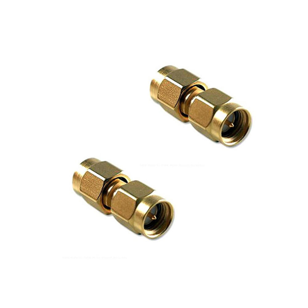 2 stks SMA Male Naar SMA Male Barrel Adapter Connector SMA-JJ voor RC Drone FPV-antenne