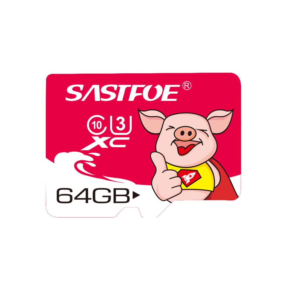 

SASTFOE Year of the Pig Limited Edition U3 64GB TF Memory Card