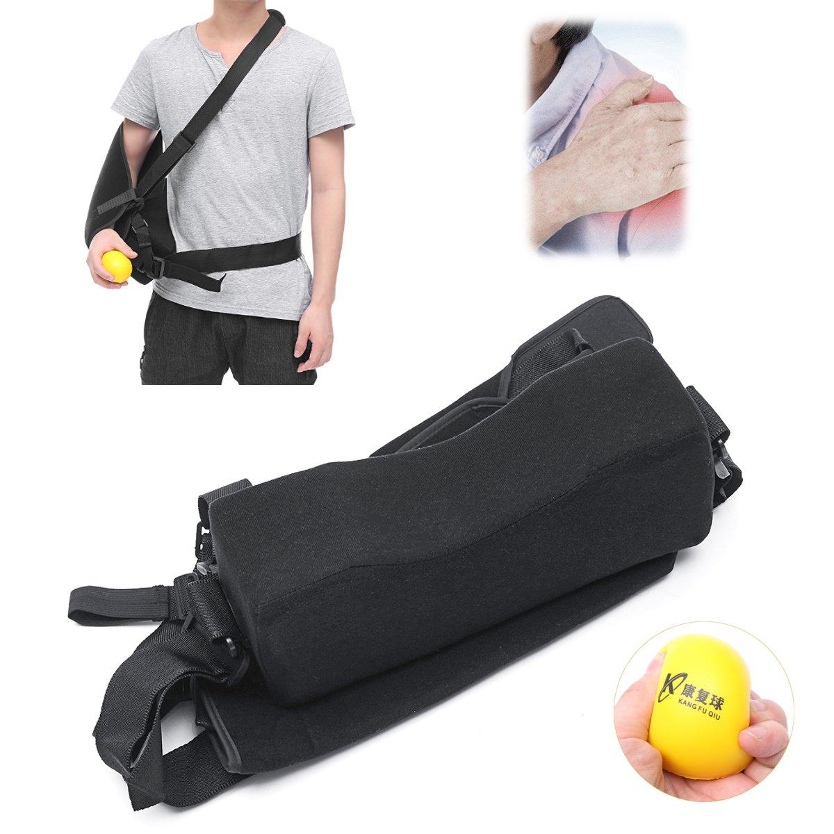Breathable Comfortable Adjustable Arm Support Outdoor Traveling Personnel Sling Brace Support with Rehabilitation Ball