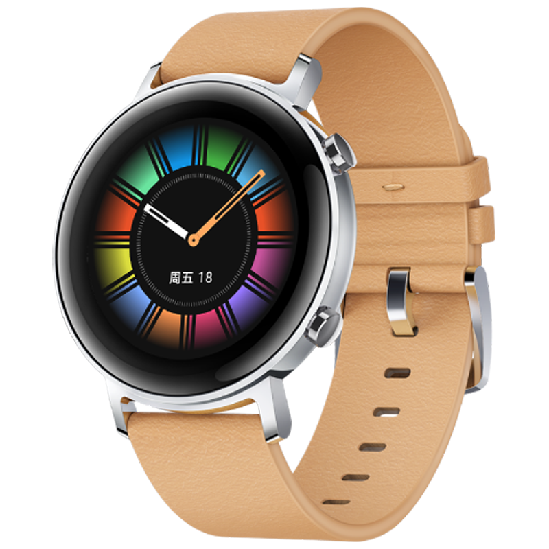 [bluetooth 5.1]Huawei WATCH GT 2 Fashion Version 42MM Wristband Kirin A1 Chip 15 Sport Modes Music Playback Health Monitor Smart Watch