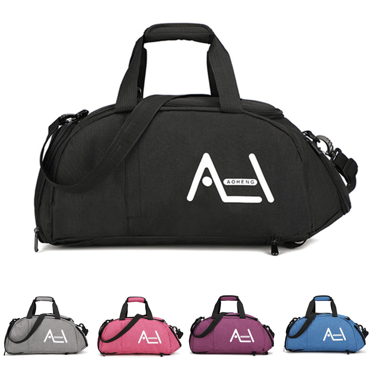 AoluHeng Multifunctional Waterproof Sports Fitness Yoga Backpack Outdoor Travel Gym Shoulder Bag Sho