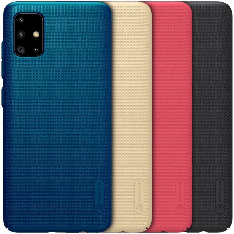 

Nillkin Frosted Anti-Fingerprint Shockproof PC Hard Protective Чехол for Samsung Galaxy A51 2019