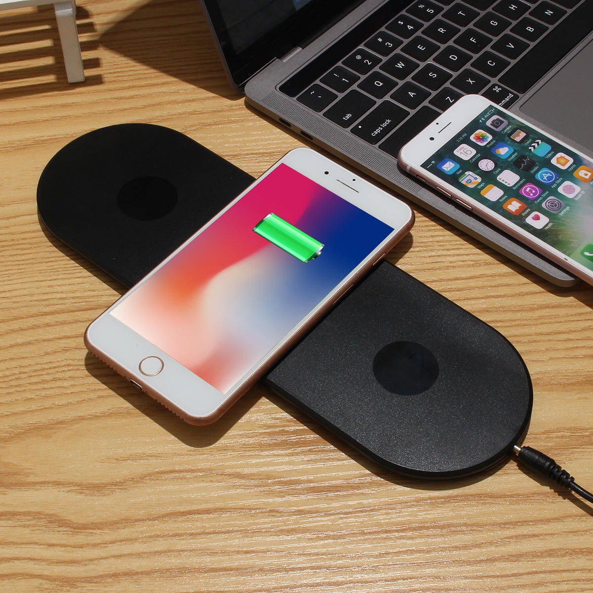 Bakeey 36W 3 in 1ワイヤレス充電器for Apple Watch 4 3 2 1 for iPhone X XR Xs Max Fast Wireless Charger Pad