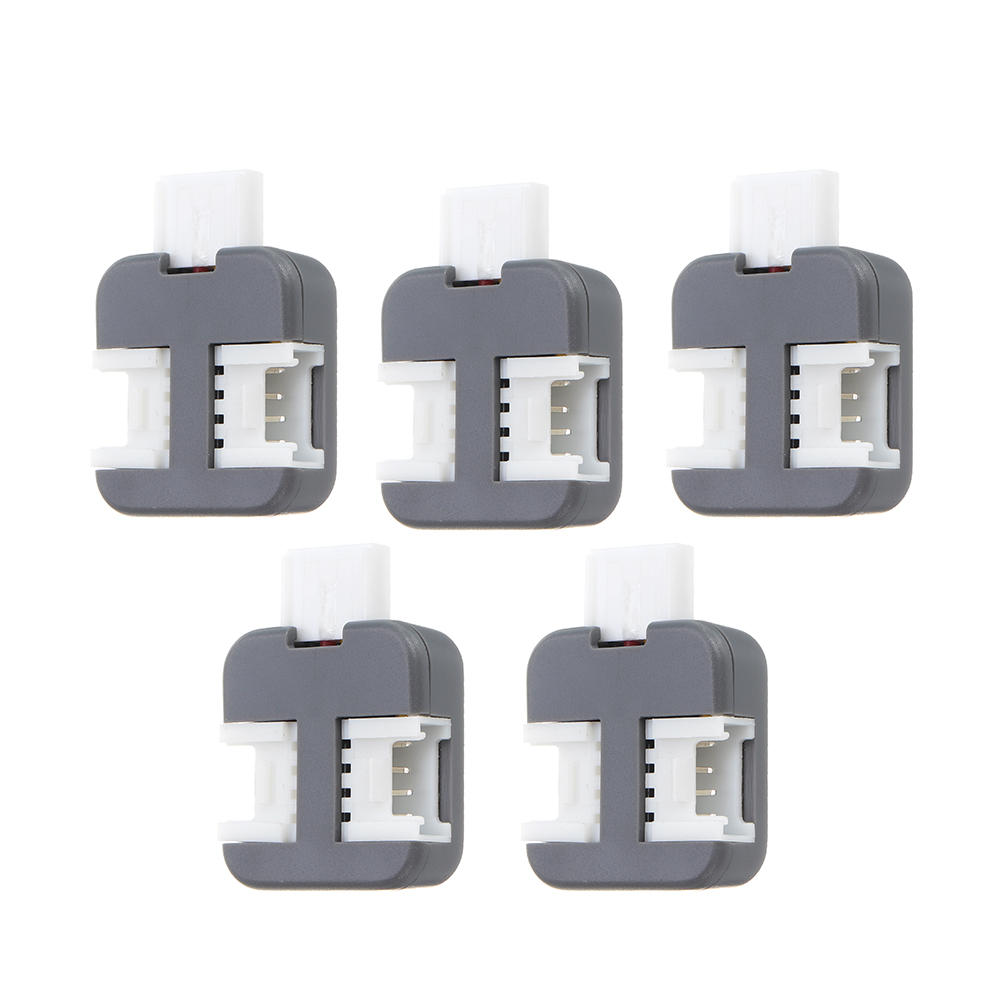 

M5Stack® 5Pcs Grove-T Connector PH2.0 4Pin T Type Grove Header Wire Connector Terminal with 3 Ports Compatible with Grov
