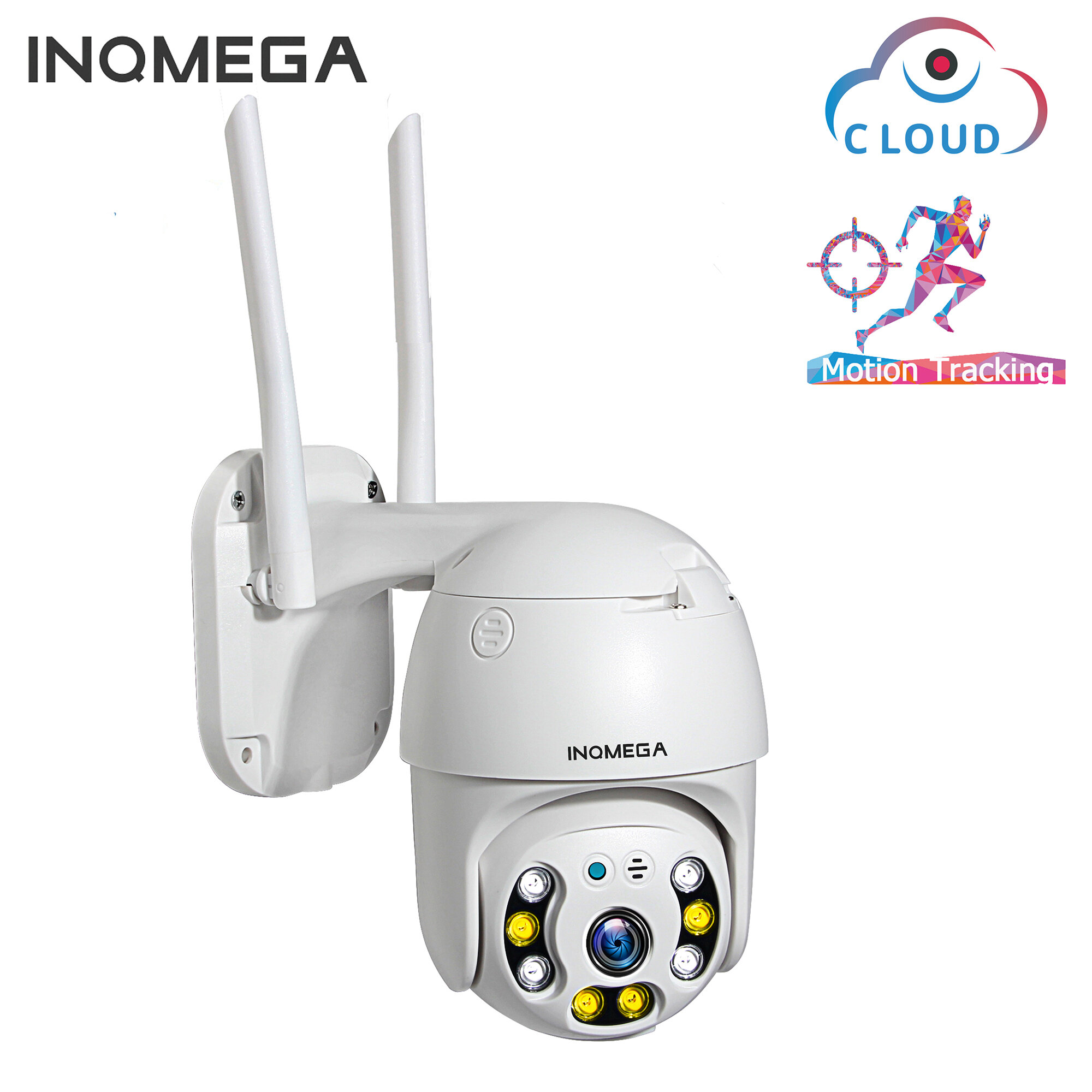 INQMEGA 1080P 360° Waterproof IP Camera H.264