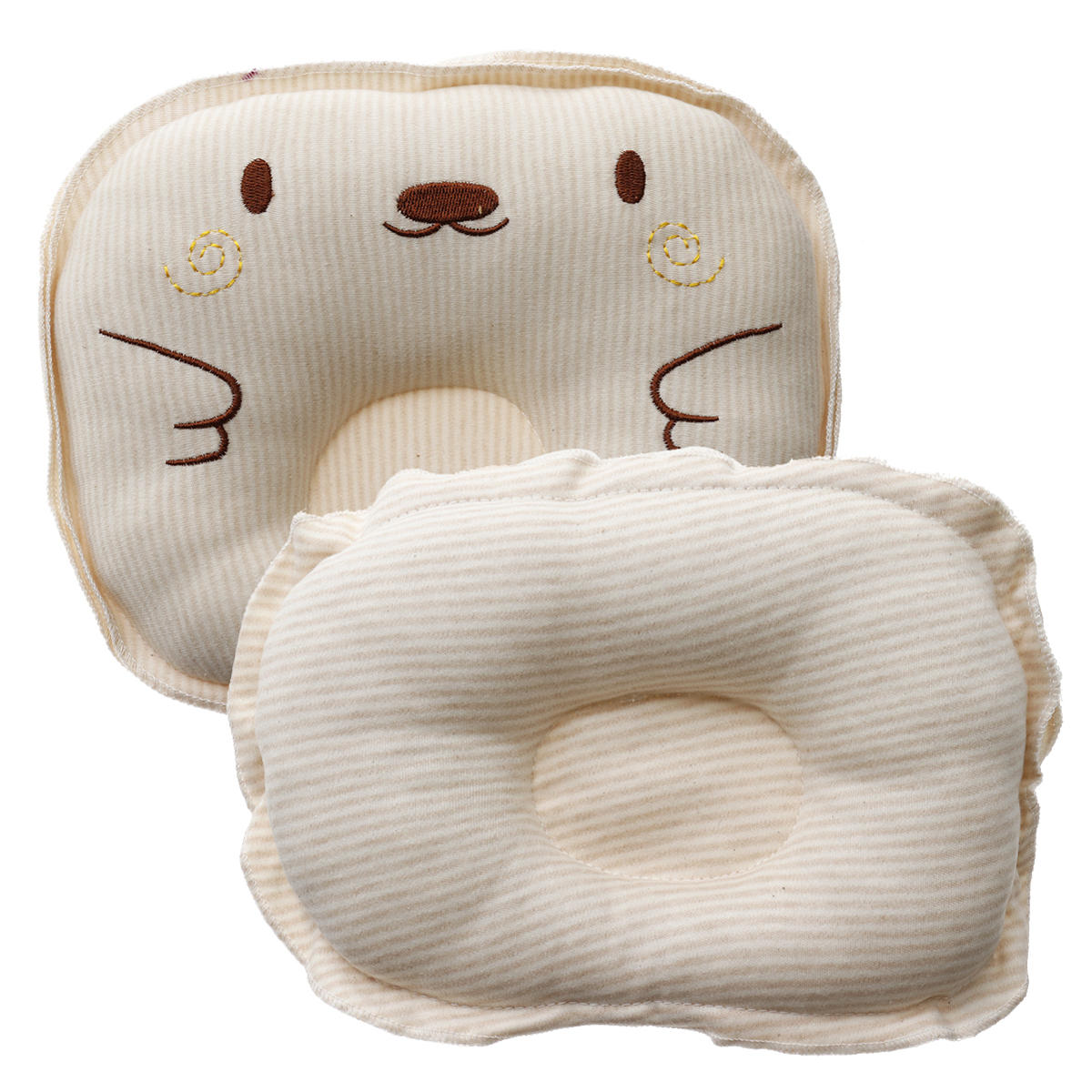 Baby Baby Pasgeboren Memory Foam Pillow Voorkomen Flat Head Positioner Soft