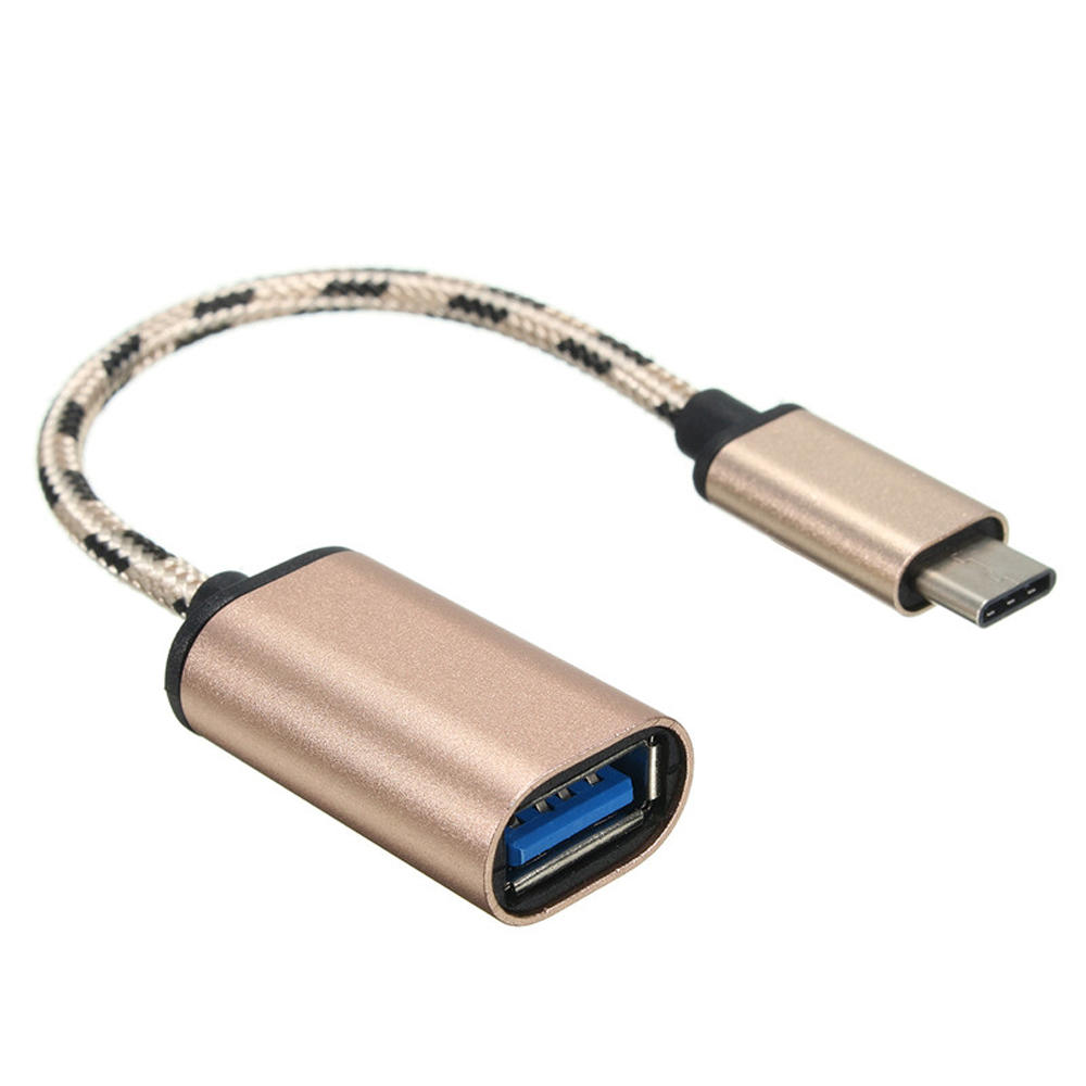 

Bakeey USB 2.0 Type-C OTG Adapter Cable Converter For Huawei P30 Pro Mate 30 Mi9 S10+ Note 10
