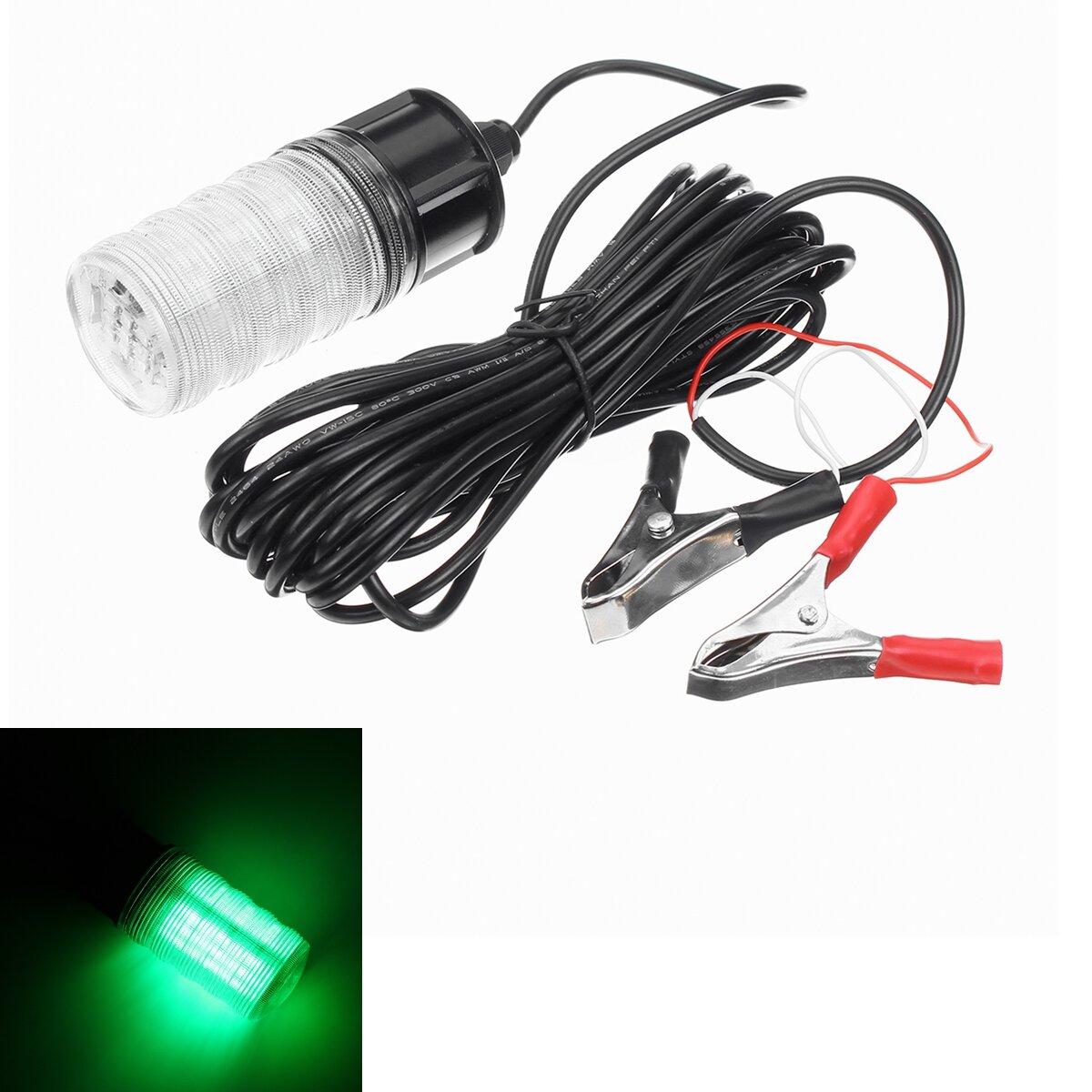 12V LED Underwater Submersible Night Fishing Light Crappie Shad Squid Boat  Lamp Sale - Banggood USA Mobile-arrival notice