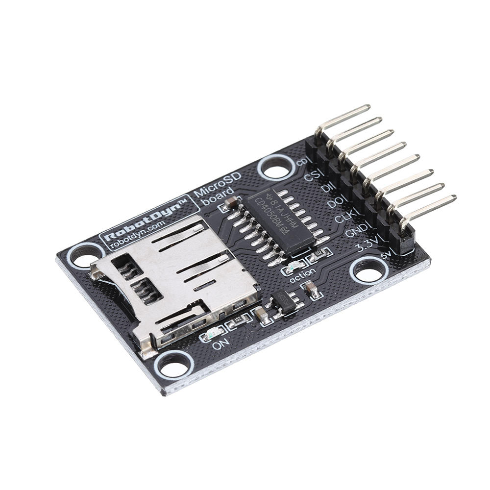 

3pcs RobotDyn 2GB Micro SD Card Module ForUno Mega Leonardo Nano ProMini 8bit Microcntrollers