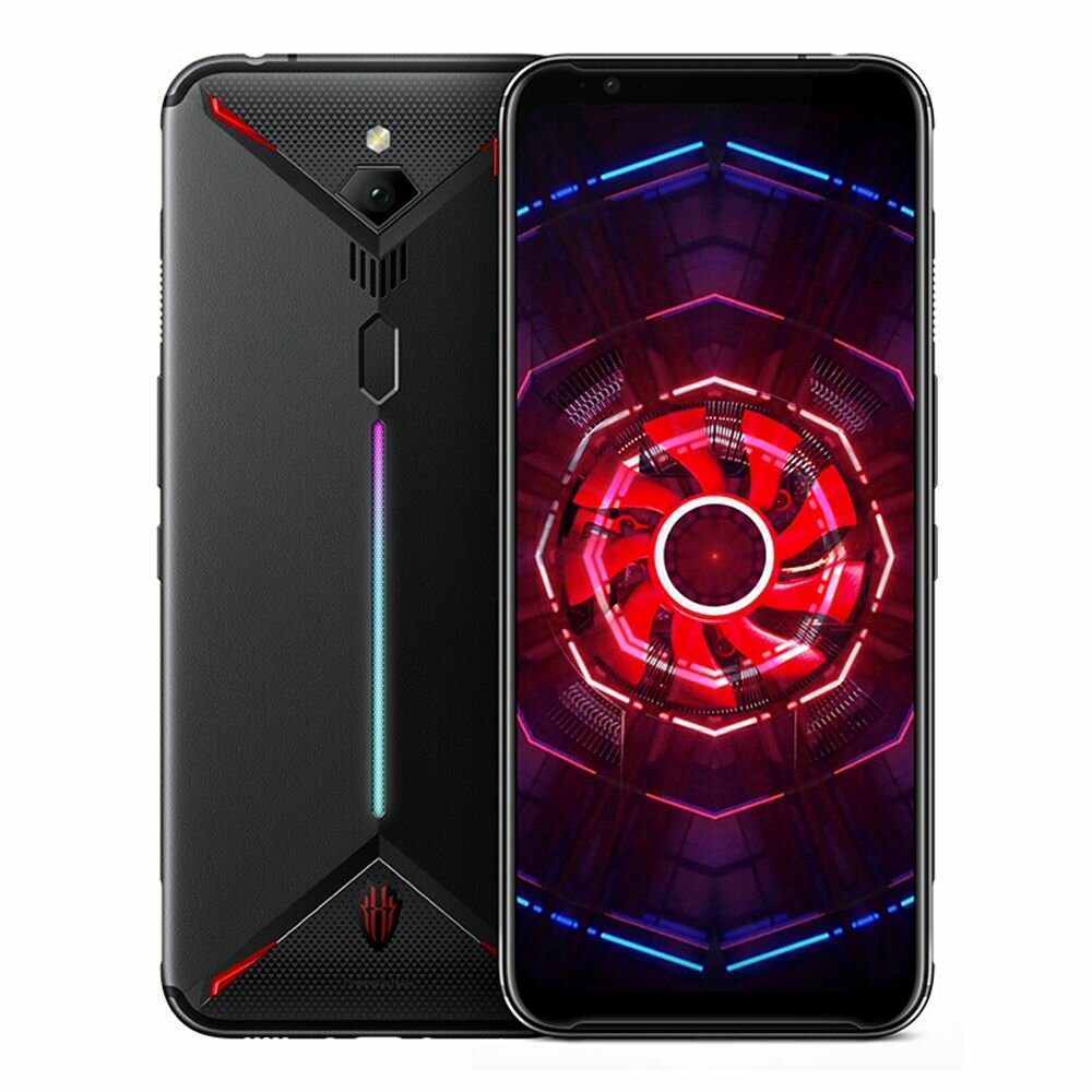 ZTE Nubia Red Magic 3 Global Version 6.65 Inch FHD+ 5000mAh Android 9.0 48.0MP Rear Camera 8GB RAM 128GB ROM Snapdragon 855 Octa Core 4G Gaming Smartphone