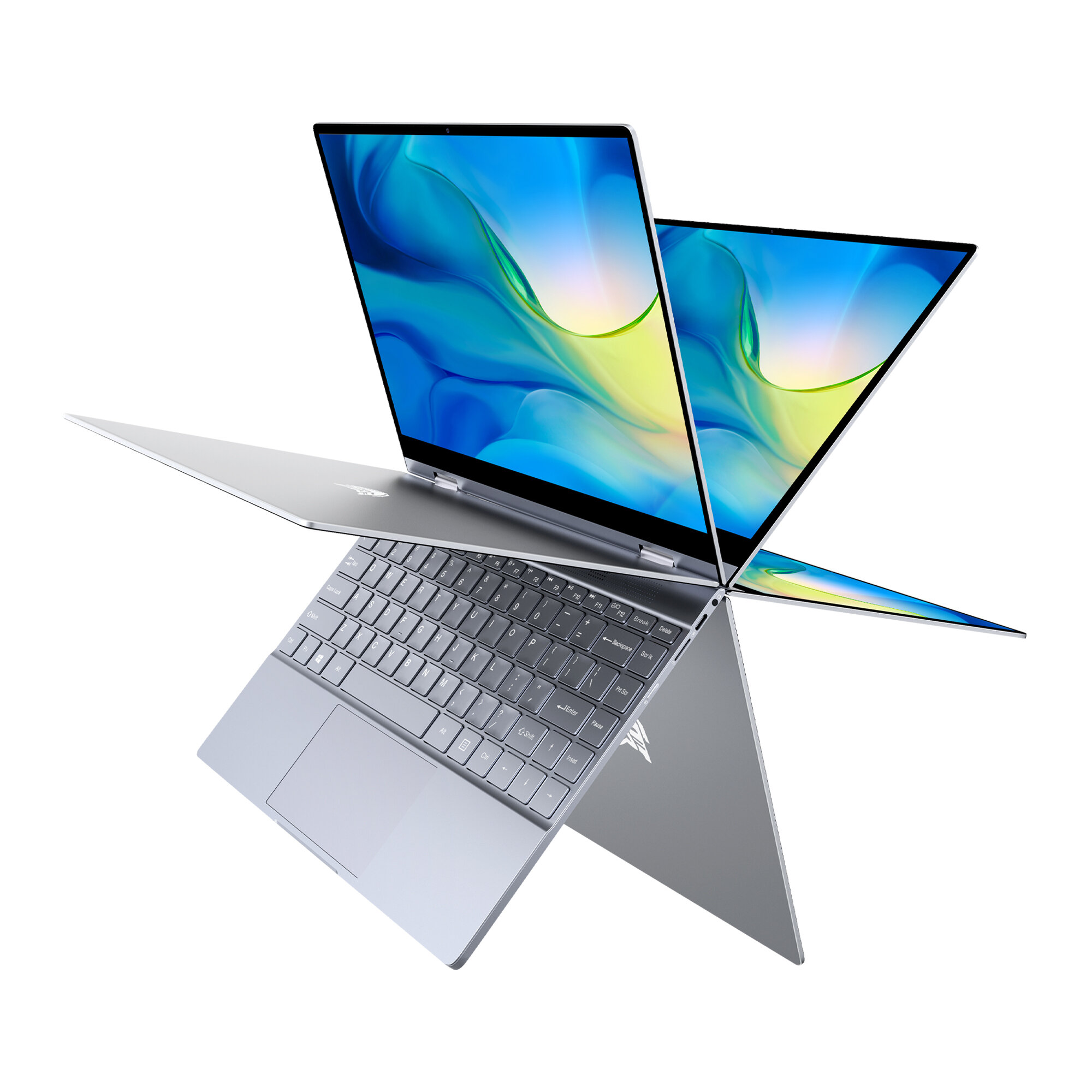 BMAX Y13 Laptop 13.3 inch 360-degree Touchscreen Intel N4120 8GB 256GB SSD 5mm Narrow Bezel Backlight Notebook