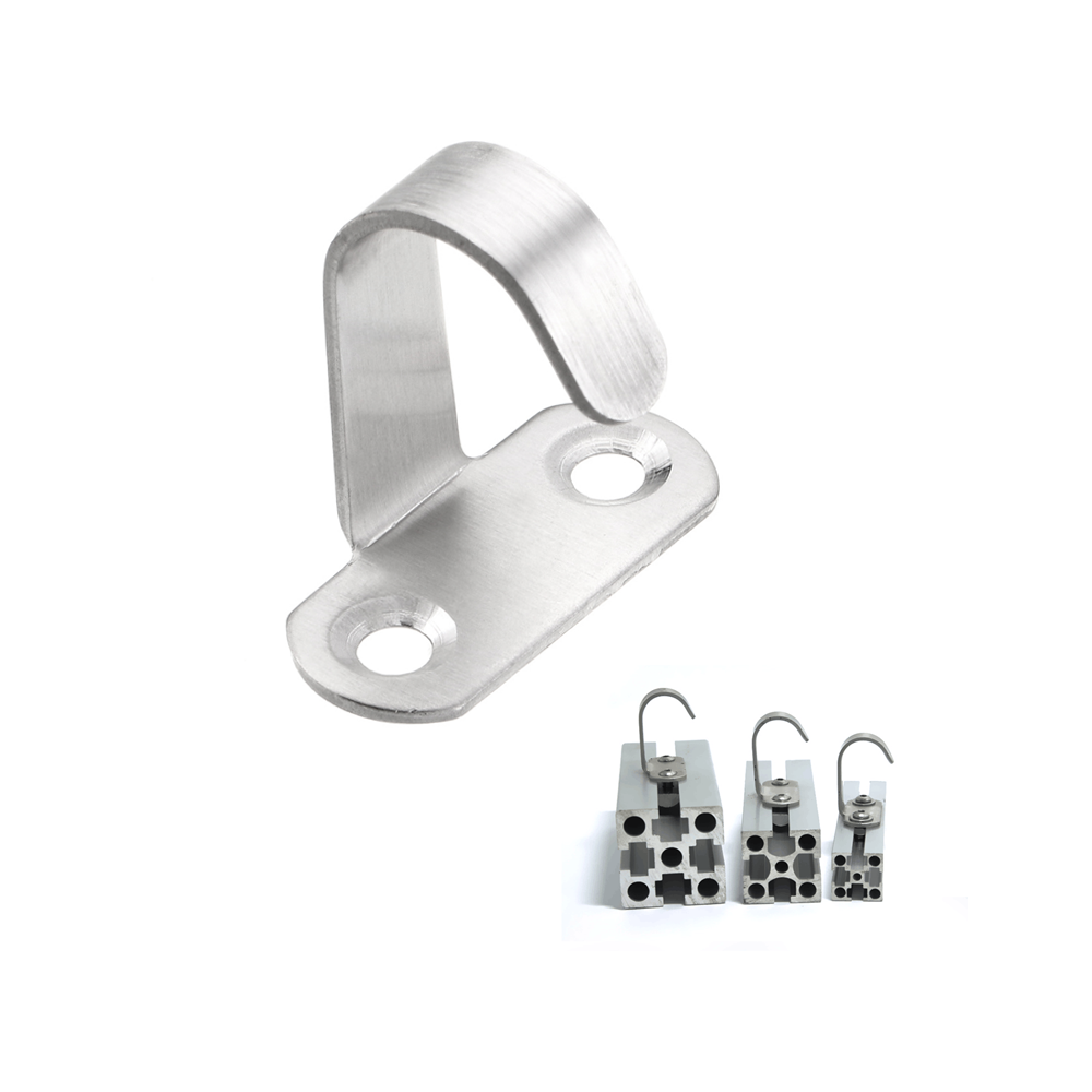 Machifit Stainless Steel Hook Industrial Aluminum Fittings Connector for 20 30 Aluminum Extrusions Profiles