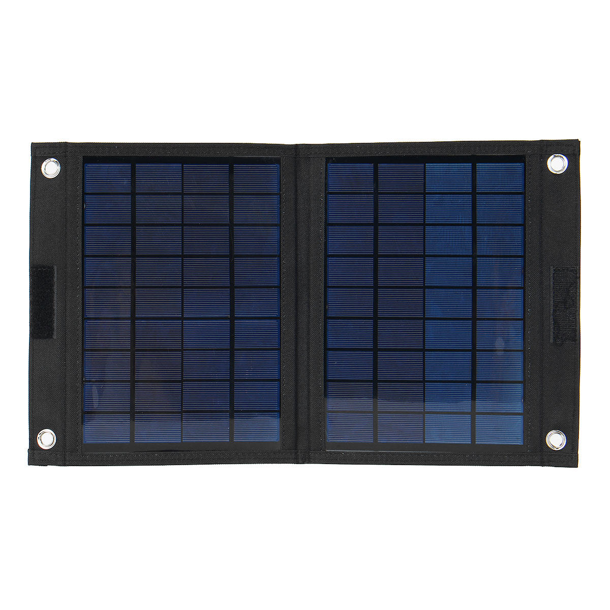 Sunpower 50W 18V Faltbares Solarpanel-Ladegerät Solar-Powerbank für Camping, Wandern, USB-Rucksack-Stromversorgung.