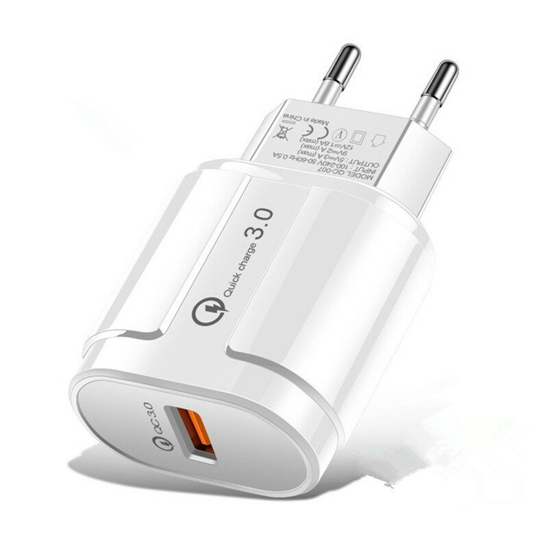 Bakeeyクイック充電QC 3.0高速USB充電器壁充電アダプター（iPhone用Samsung）