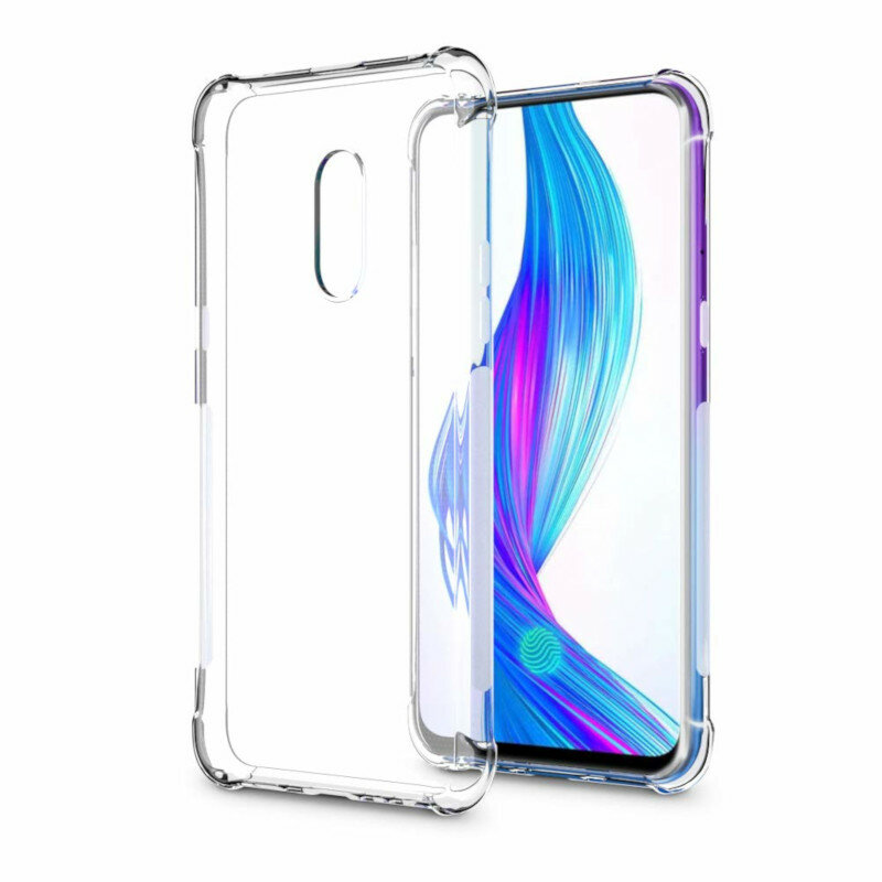 

Bakeey Air Cushion Corner Shockproof Transparent Soft TPU Back Cover Protective Case for OPPO realme X