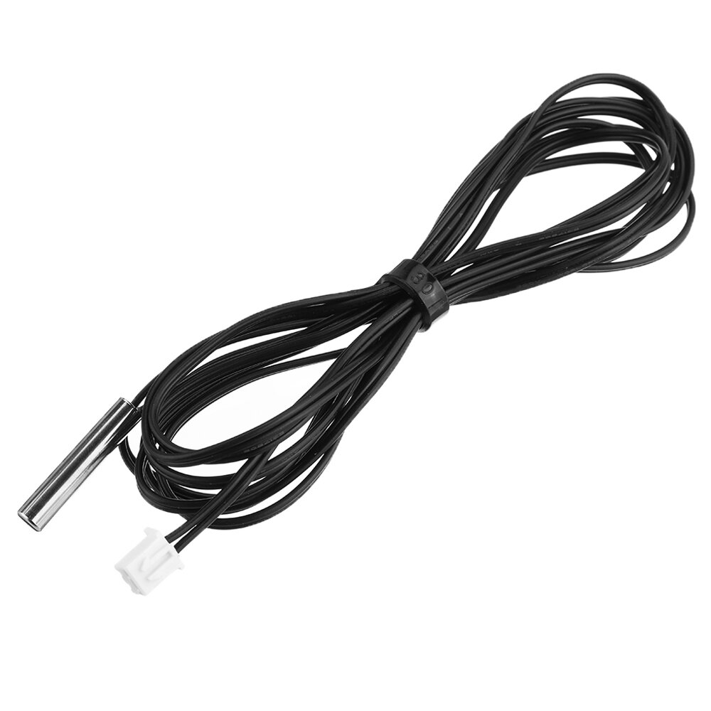 

2M Waterproof NTC 10K 1% 3950 Thermistor Accuracy Temperature Sensor Cable Probe for W1209 W1401