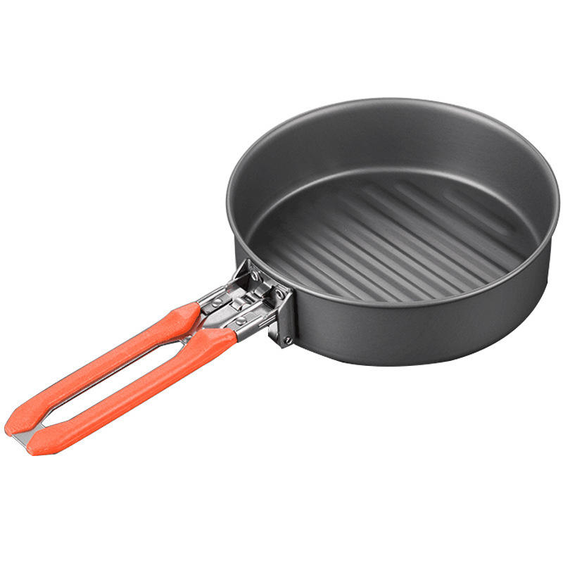 Fire Maple 0.9L Mini Non-stick Pot Frying Pan With Lock Handle Camping Picnic Cookware