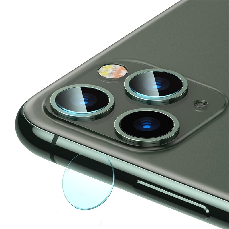 2 Packs Baseus Clear Scratch Resistant Tempered Glass Rear Phone Lens Protector For iPhone 11 Pro 5.
