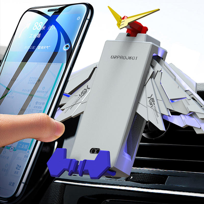 Bakeey Wings FoldingQiワイヤレス充電器スリム充電パッドSamsung Note 8S8 + iPhone X 8 Plus