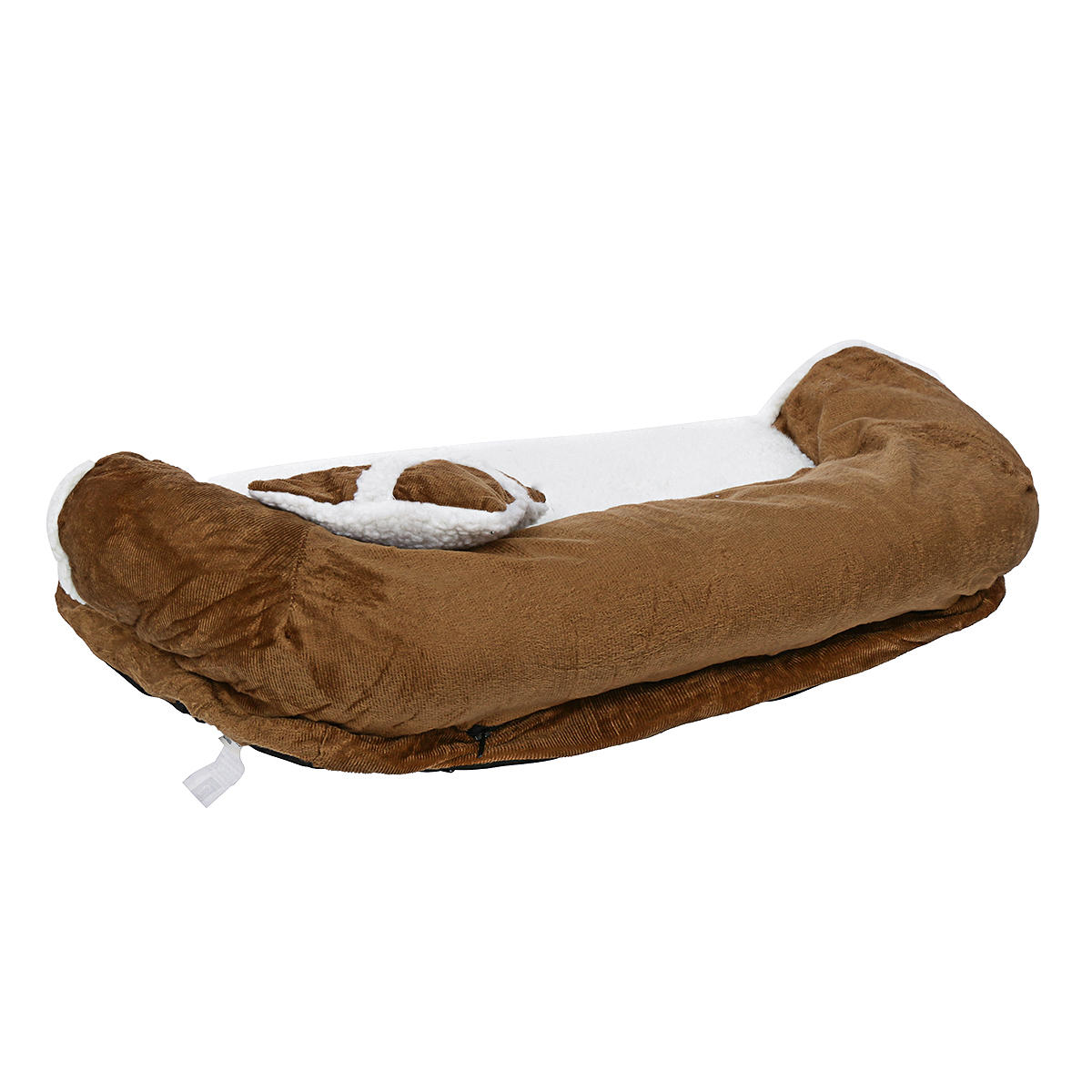 大型洗える犬猫ペットベッド子犬スリーピングハウスSoft暖かい犬小屋クッション枕