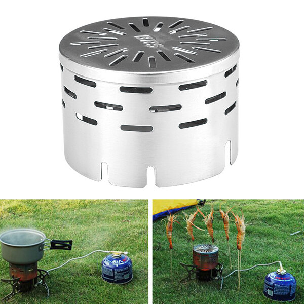 BRS-24 Far Infrared Heating Stove Cover Camping Gas Burner Picnic BBQ Windproof Folding Cooking Stove Cover