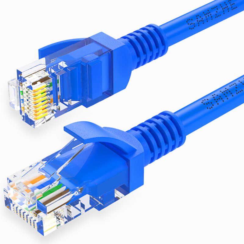 SAMZHE ZW-01 0,5 m / 2 m / 5 m netwerkkabel RJ45 Cat 5 Ethernetkabel patchkabel LAN-netwerkkabeladap