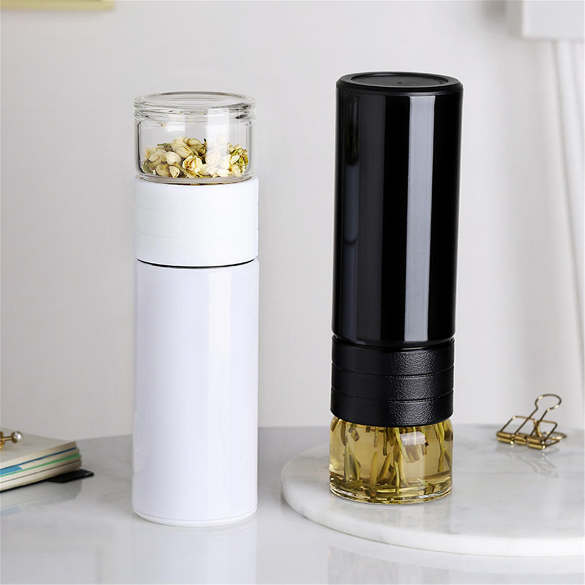 

300ml Smart Touch Insulated Stainless Steel Vacuum Water Bottle Temperature Display