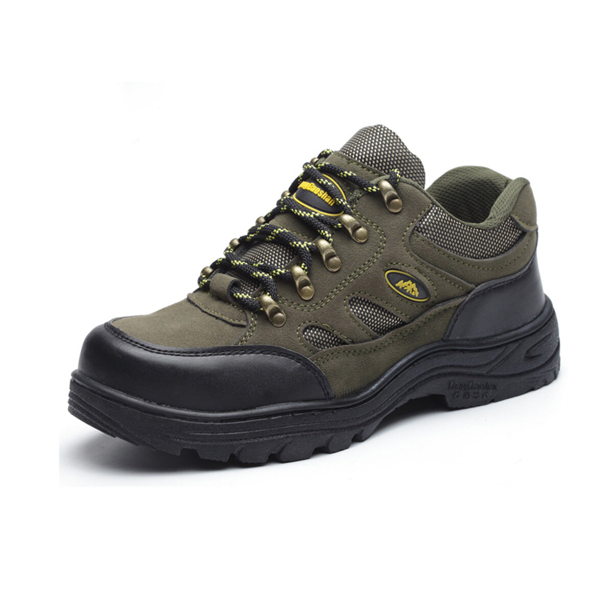 Ho scarpe da lavoro Tengoo di sicurezza in acciaio, antiscivolo, impermeabili, adatte per escursioni, corsa e campeggio.