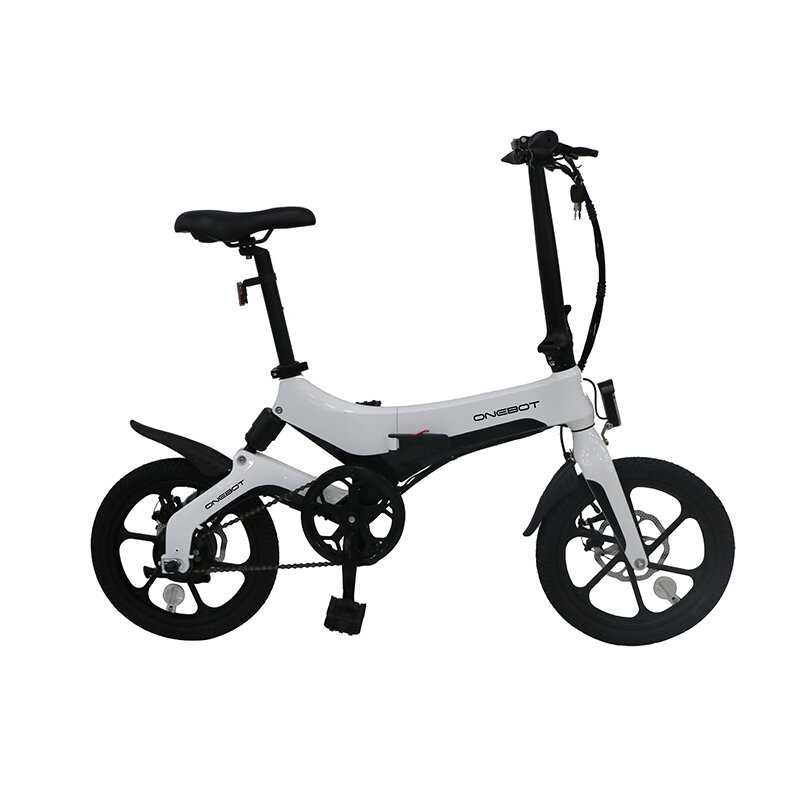 [EU Direct] ONEBOT S6 6.4Ah 36V 250W 16inch Folding Moped Bicycle 3 Modes 25km/h Top Speed 50km Mileage Range Electric Bike Max Load 120kg