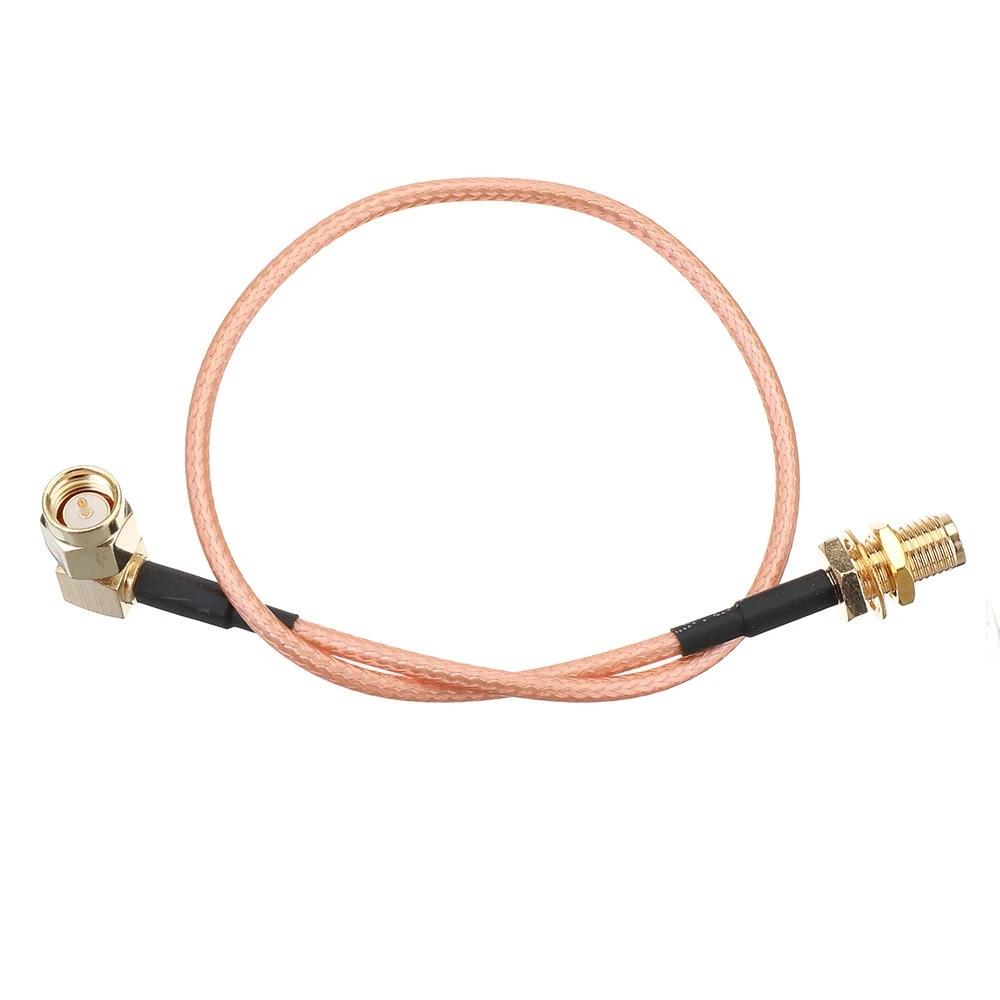 

10PCS 25CM SMA cable SMA Male Right Angle to SMA Female RF Coax Pigtail Cable Wire RG316 Connector Adapter