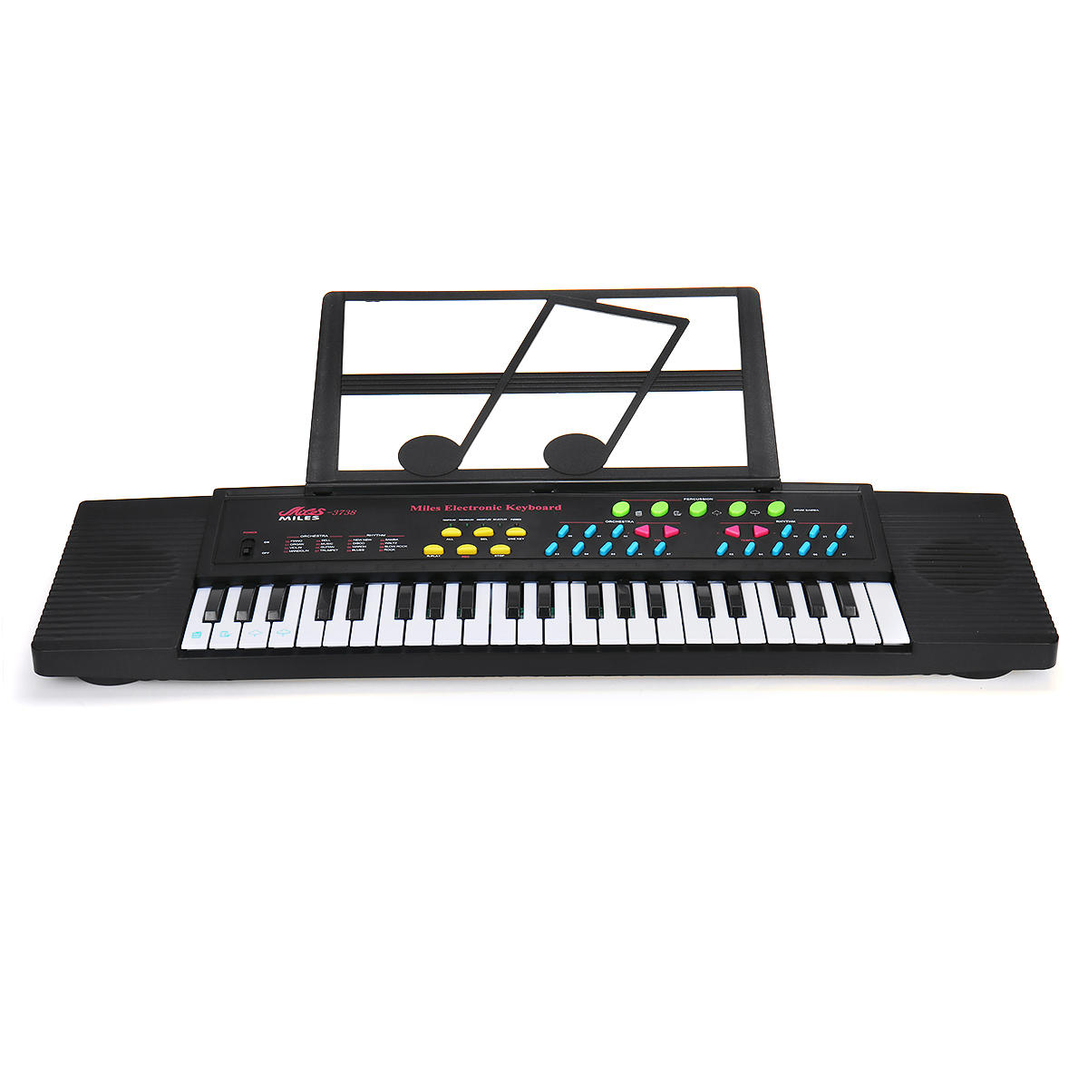 44 Keys Digital Electronic Keyboard Piano with Mini Microphone Music Stand for Children Music Enligh