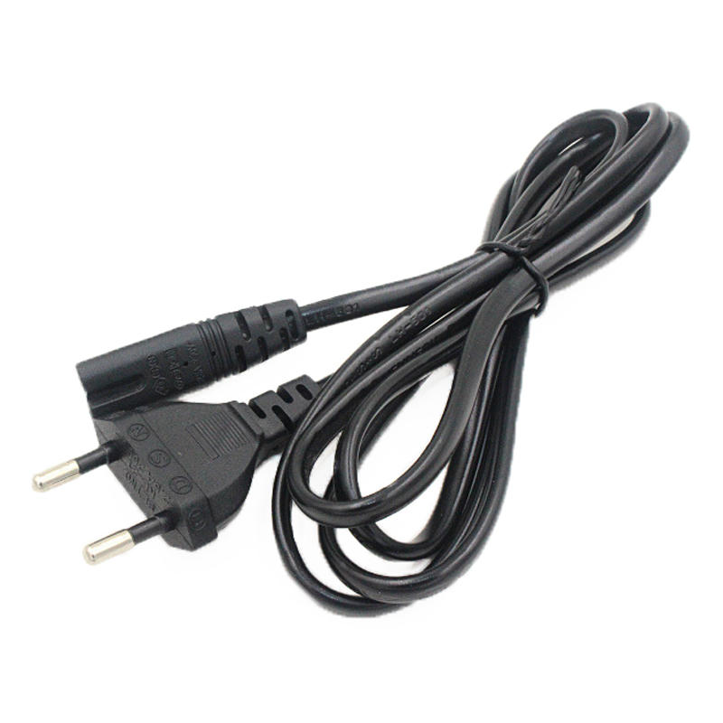 1.5m AC EU Eight Tail Hole Power Supply Adapter Cord Cable Power Adapter Connector Line for Computer Chassis