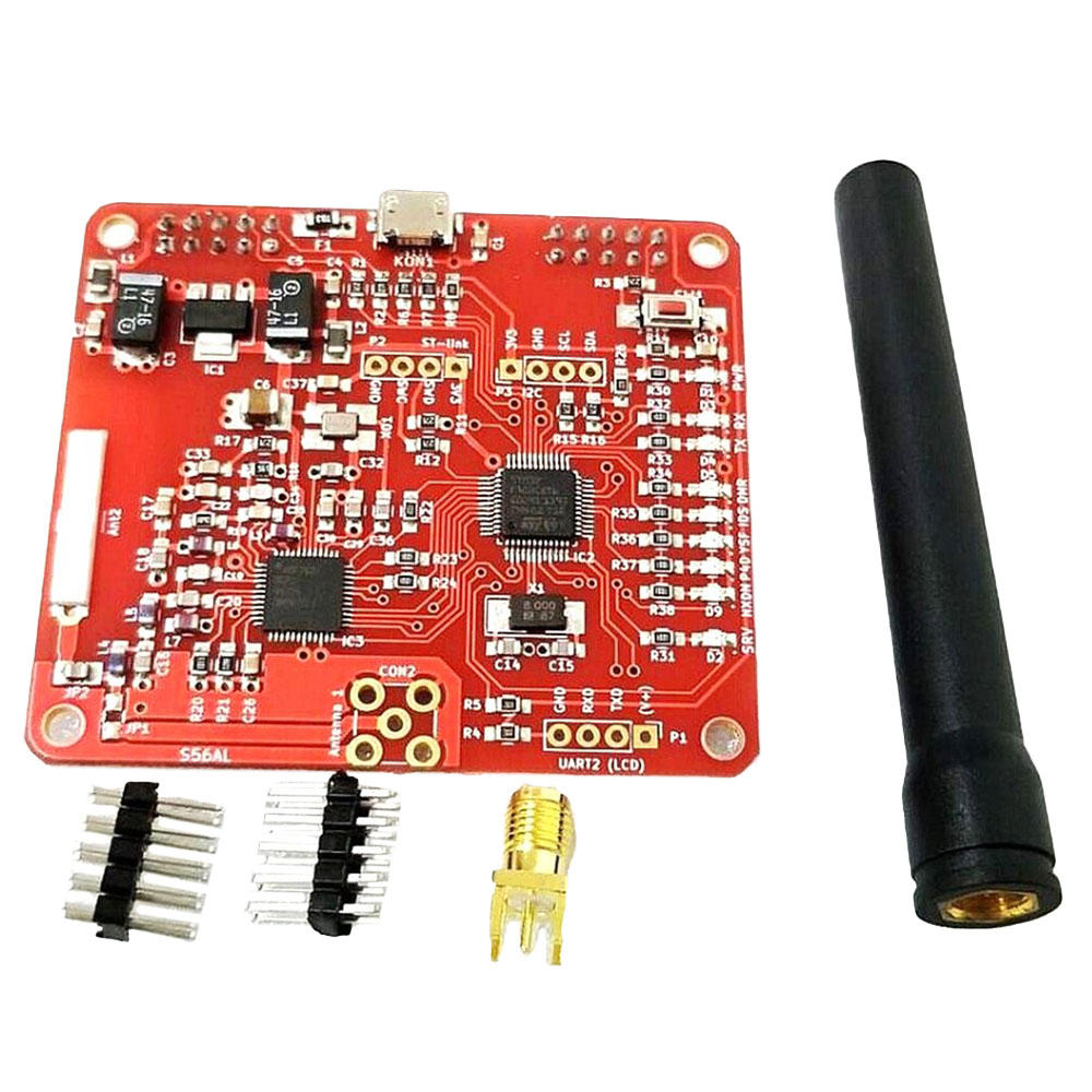 

MMDVM 2.0 Hotspot Module Support P25 DMR YSF NXDN With Antenna Hotspot Expansion Board Red For Raspberry Pi Model B 4B 3