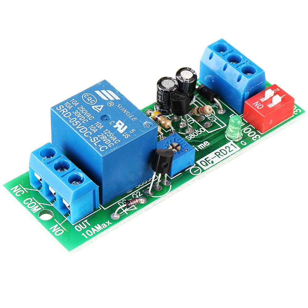 3 stks QF-RD21 5V Power-off Delay Disconnect Relay Module Timer Vertraging Switch Module