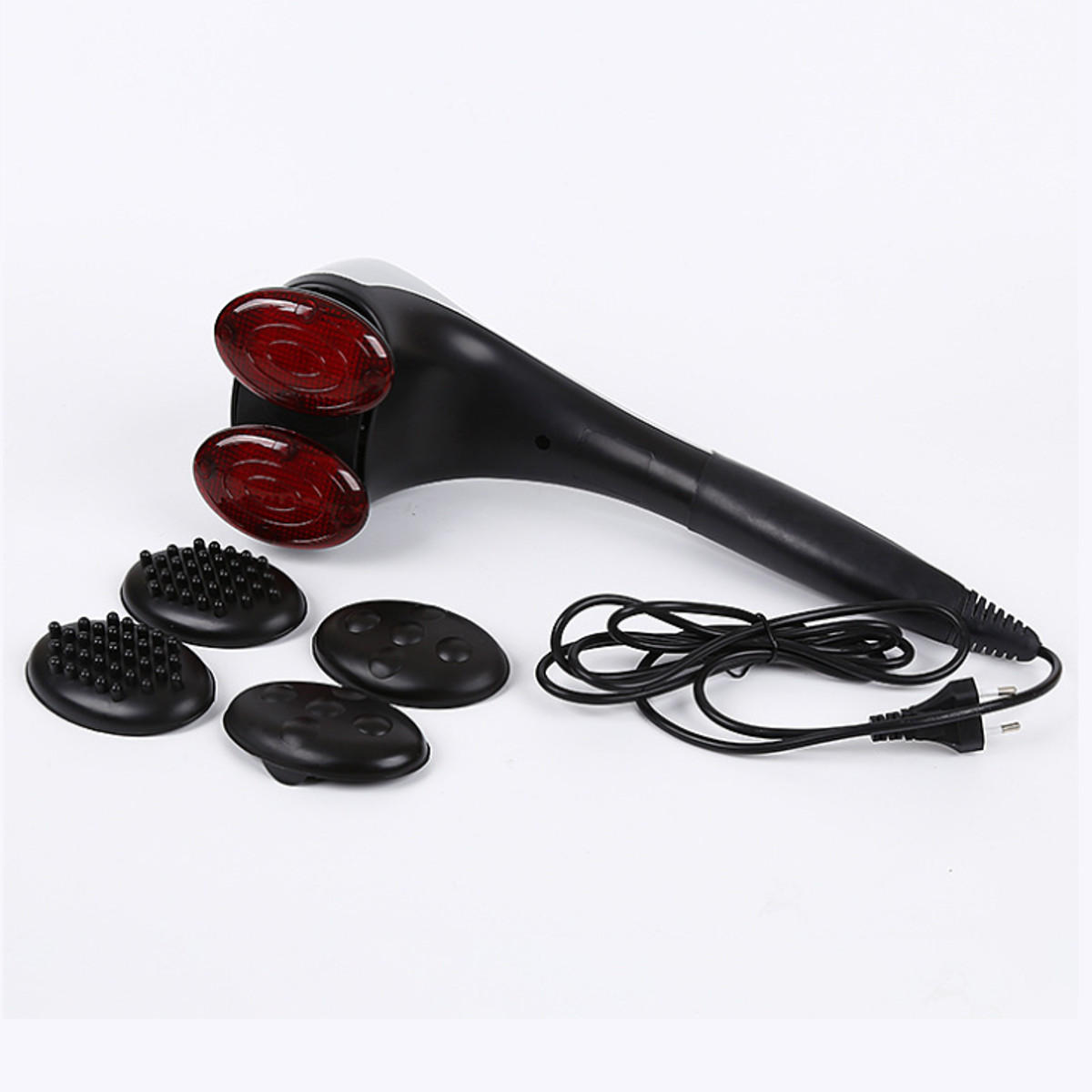 

Handheld Electric Body Infrared Heated Massager Neck Back Waist Leg Cervical Massage Pain Relief Therapy Device with 4 H