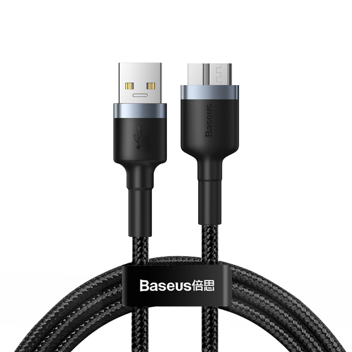 Baseus Cafule USB3.0 Male naar Micro-B 2A 1M Harde schijf datakabel voor mobiele telefoon harde schi