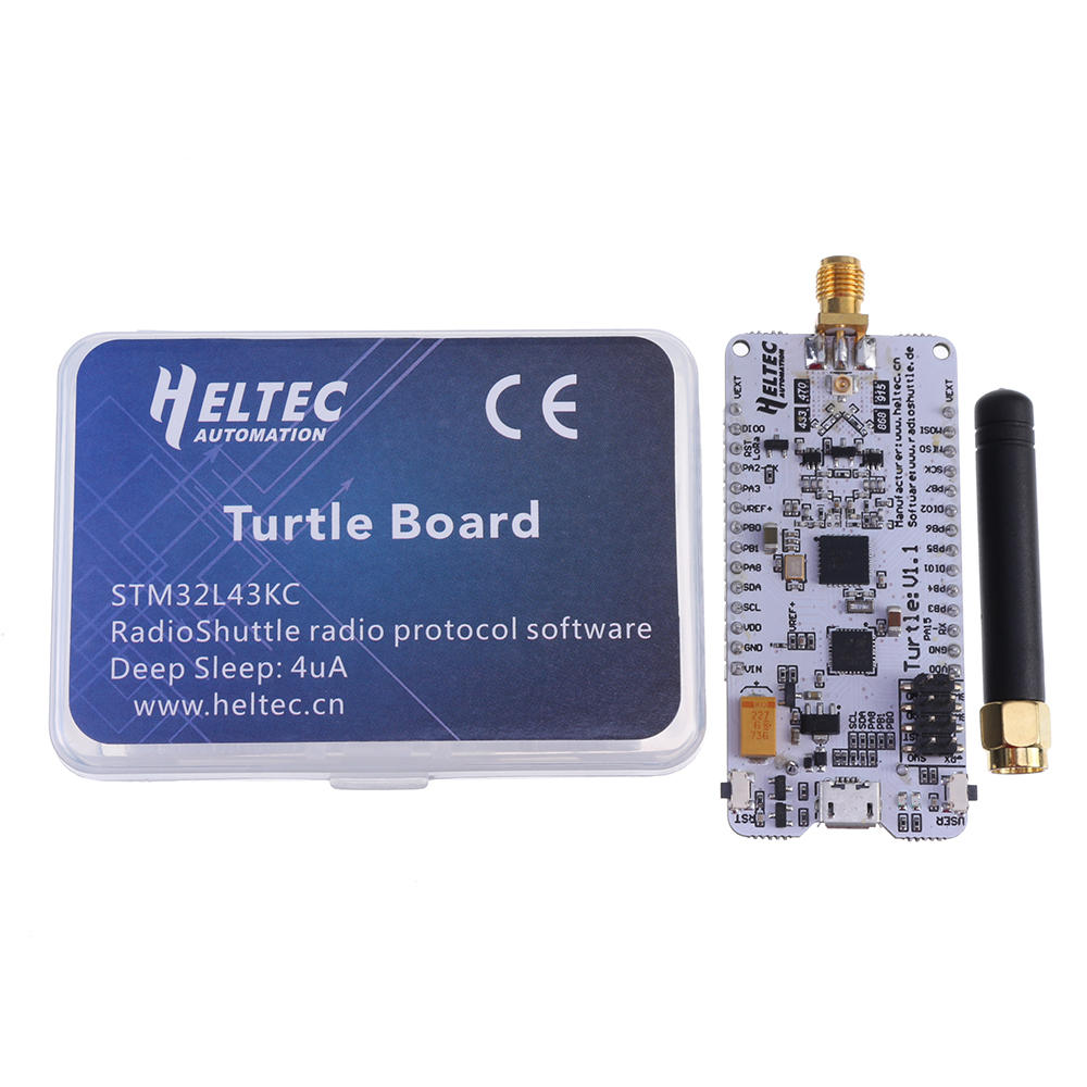 Heltec Ultra-low Power Turtle Board STM32L432KC SX1276 LoRaWAN Ondersteunt LoRaWAN MQTT Single Chann