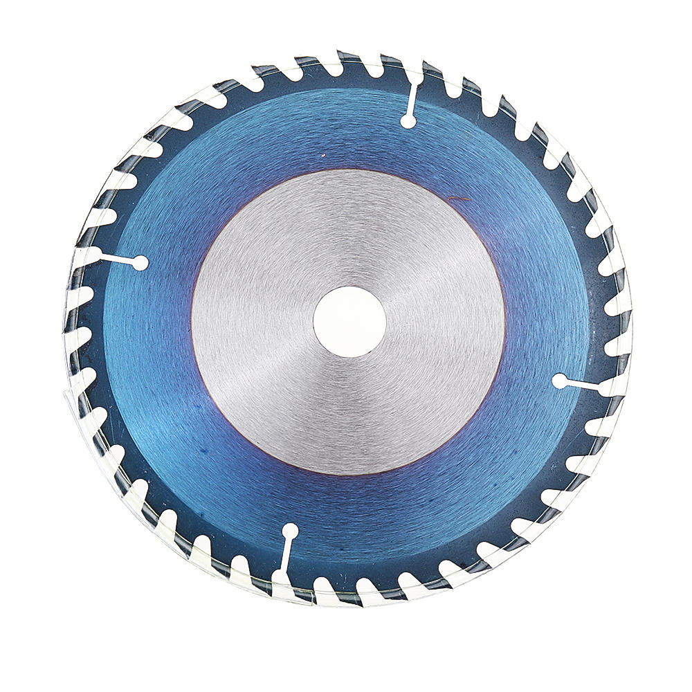 

Drillpro 6/7/8 дюймов Полотно для циркулярной пилы HSS 40T Nano Деревообрабатывающий отрезной диск с синим покрытием