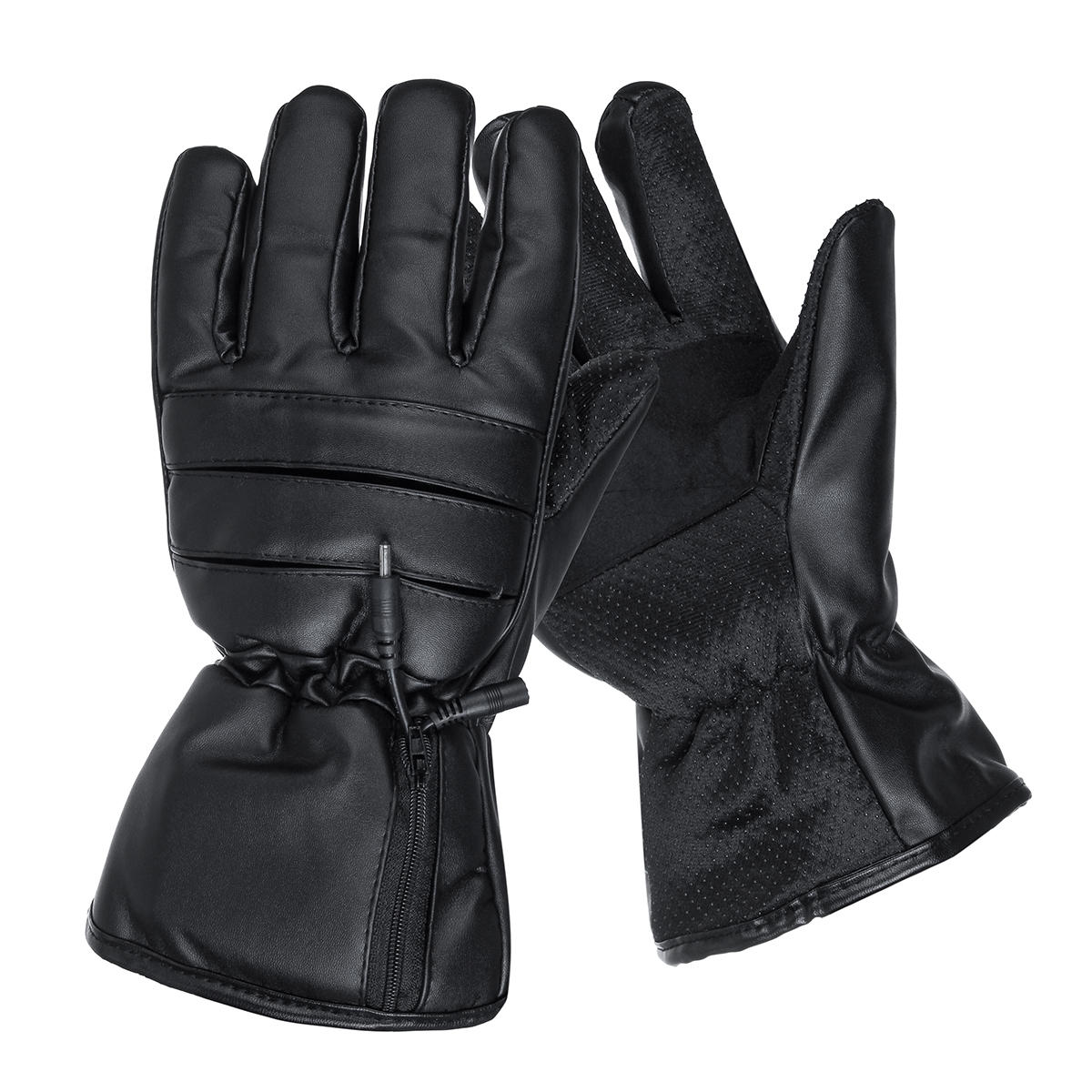 Oplaadbare elektrische verwarmde handschoenen Winter warme handschoenen Outdoor Fitness sporthandschoenen