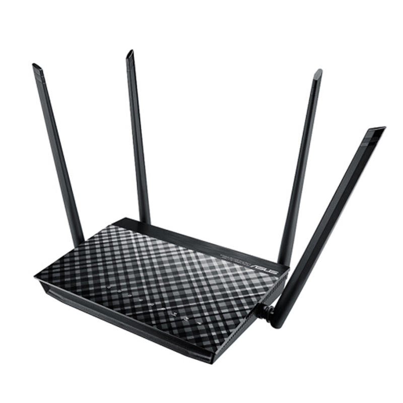 ASUS RT-AC1200 802.11AC 1200 Dual Band Wireless Router 1167 Mbps 2.4GHz 5GHz 4 High Gain Antennas Su
