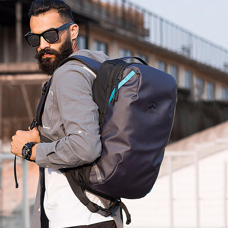 Tangcool TC735 Men Backpack 15.6inch Laptop Bag Waterproof Shoulder Bag Outdoor Travel Bag