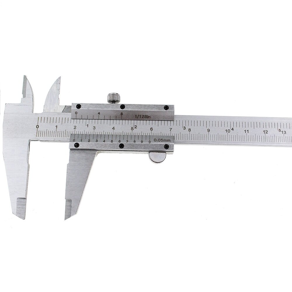 0-150 mm / 0,05 roestvrij staal schuifmaat metalen schuifmaten meten micrometer meetinstrumenten