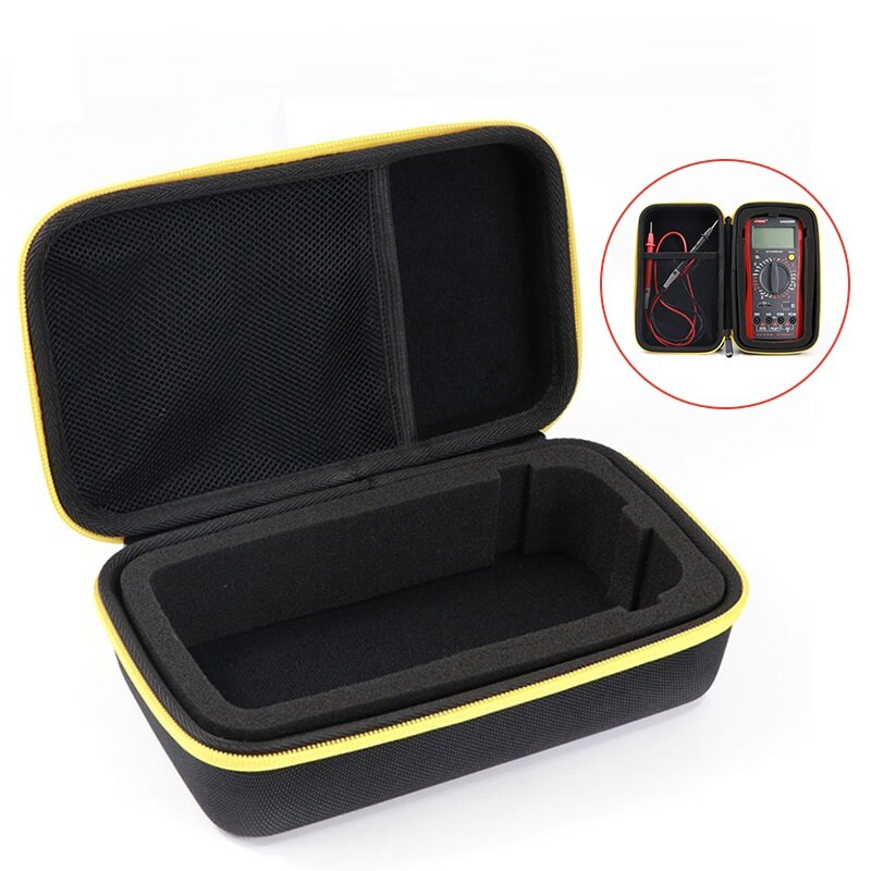 

Black EVA Hard Carrying Case Storage Waterproof Shockproof Carry Bag with Mesh Pocket for Protecting F117C/F17B Digital